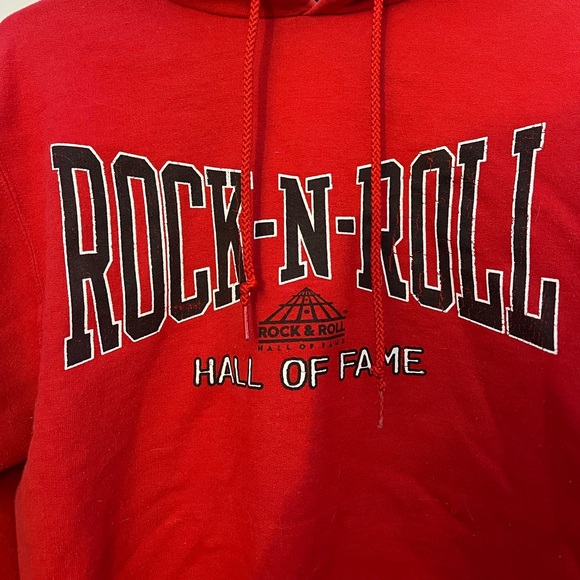 Rock N Roll Hall of Fame Cropped Hoodie - Picture 2 of 7